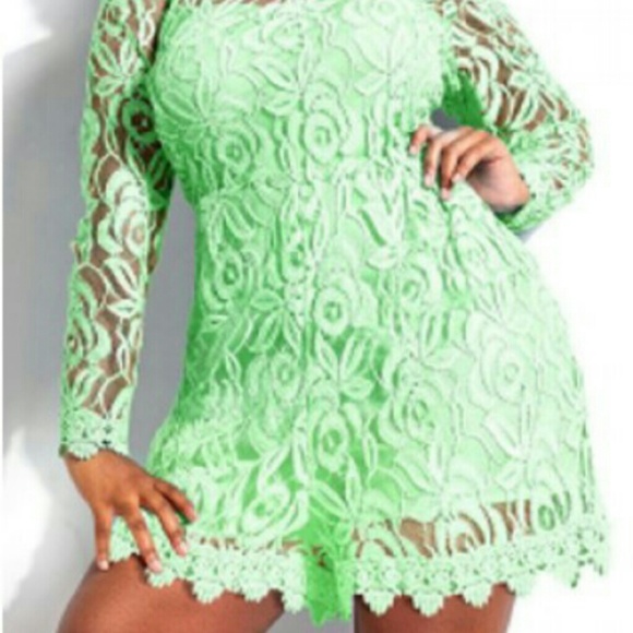 Sexy, lacey, romper