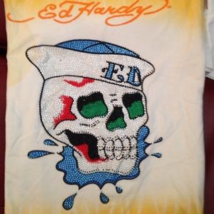 🦀EdHardy🦀Tee by 🐠Christian Audigier🐠