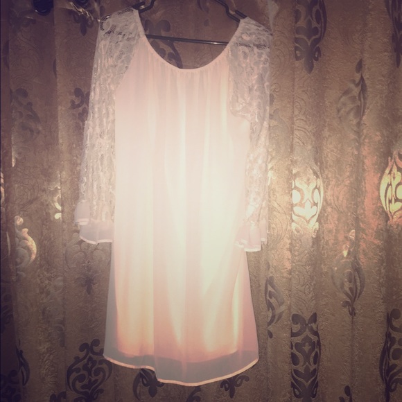 Cezanne White Lace/Sheer Country Style Dress - Picture 1 of 4