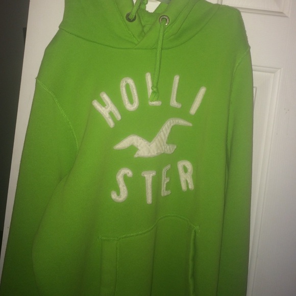Lime Green Hollister Sweater