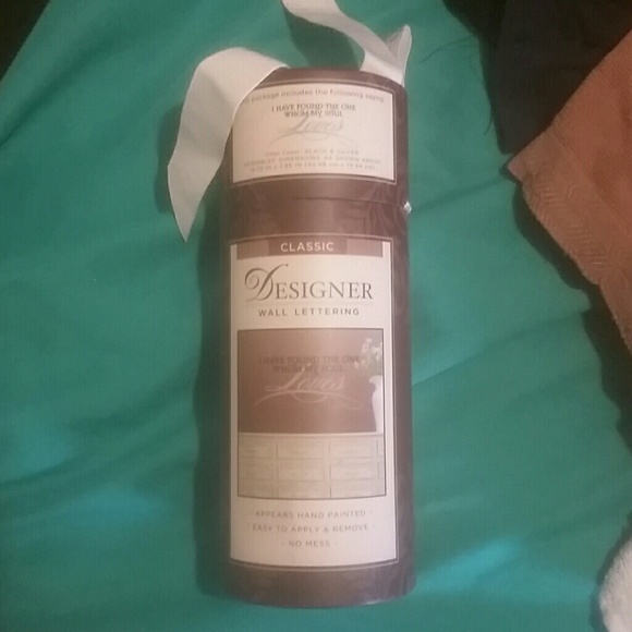 Wall decal " i found the one whom my soul loves "