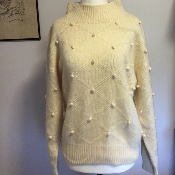 Handmade Sweaters - ‼️CLEARANCE- Hand Knitted Lambswool Sweater- Sm