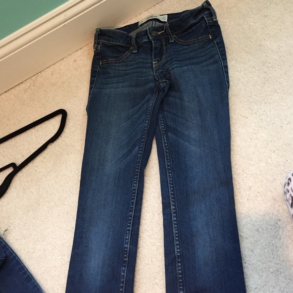 Super skinny dark jeans