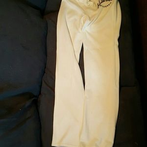 BNWT White Hollister sweatpants