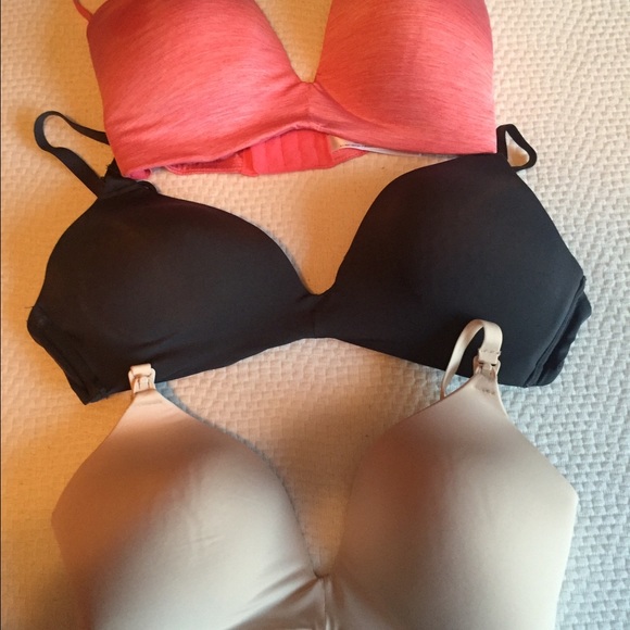 3 nursing bras