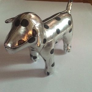 Silver spotted PINK VS Dog