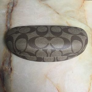 Coach Eye Glass Case