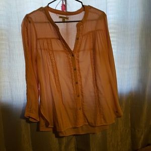 Light pink long sleaves shirt