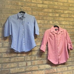 FLASH SALE ⚡️ 🏇 Lot of 3 Ralph Lauren button ups