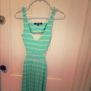 SOLD***Beautiful Mint Maxi Dress!!