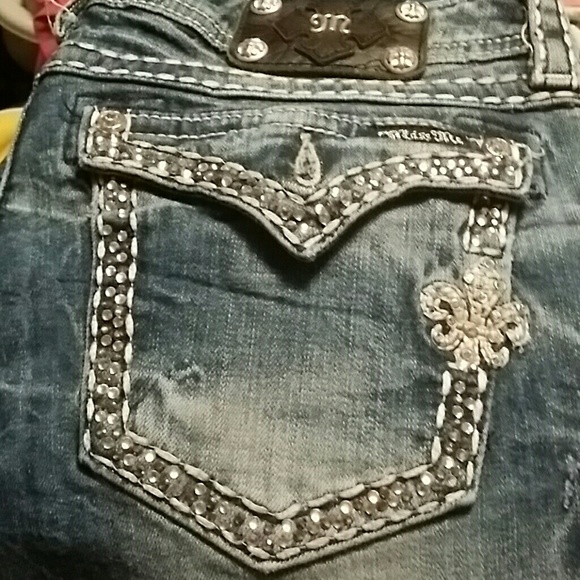 Miss me Jean's! Boot cut slightly used?
