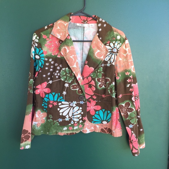 Floral Cato Blazer