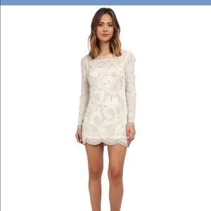 Free people "curling vines shift dress"