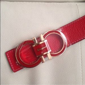 Ferragamo real leather belt