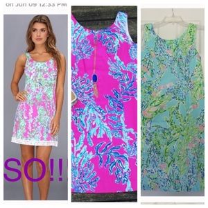 Please help me find these shift dresses!