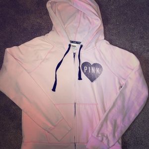 SOLD EBAY Victoria's Secret PINK Zip Up Hoodie