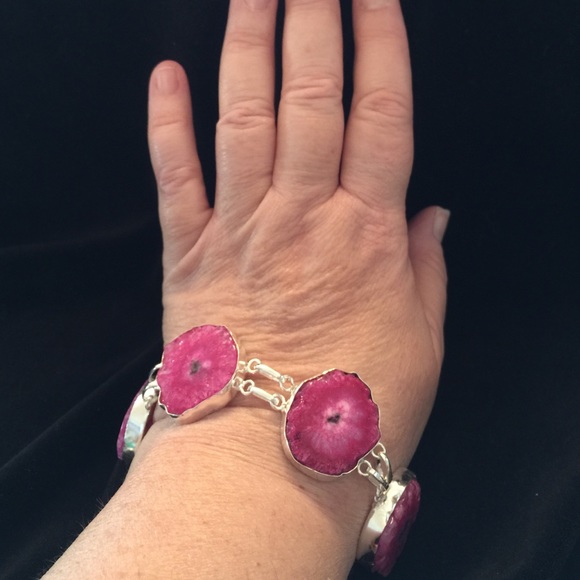 Dark Pink Bracelet.                         NWOT