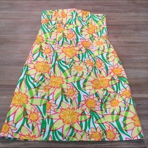 Lilly Pulitzer Franco Daffies Floral Dress, EUC 2
