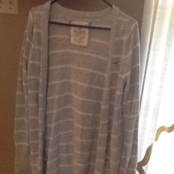 Striped button up cardigan sweater - Picture 1 of 4