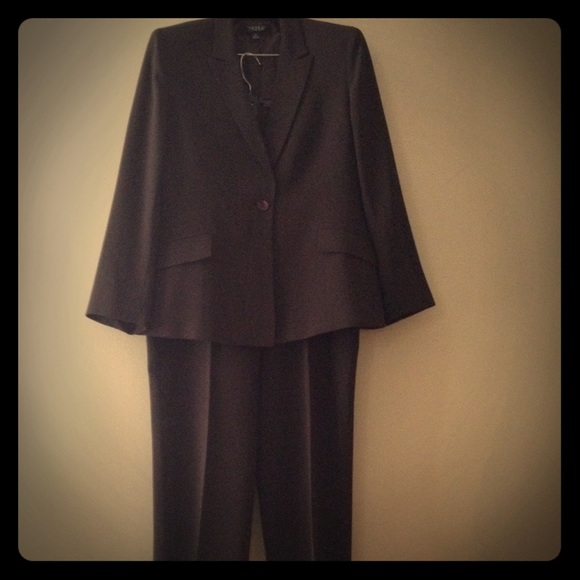 Kasper Chocolate Pant Suit