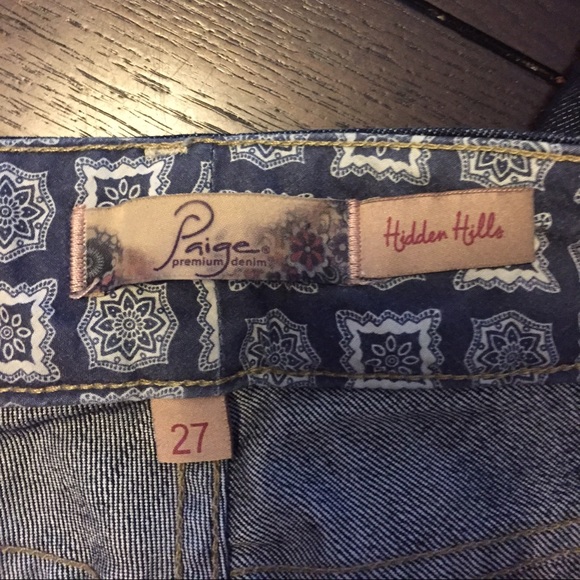 Paige Jeans- Hidden Hills Bootcut - Picture 2 of 3