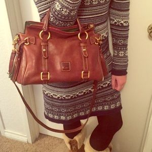 Genuine Dooney & Bourke Florentine Medium Satchel!