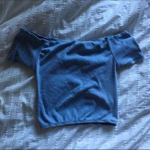 John galt cropped shoulder top