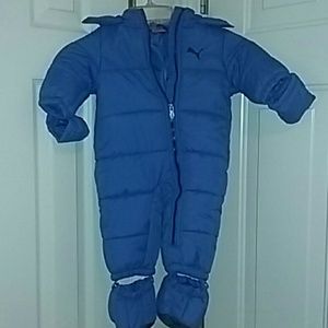 A baby's weather jacket