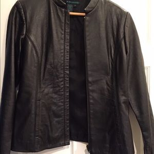 BCBG Leather Jacket