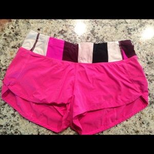 Lululemon speed shorts