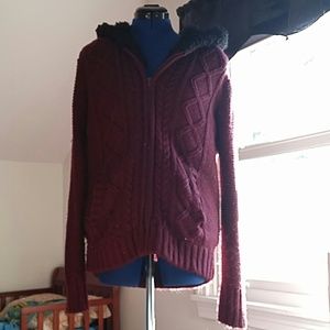 Super warm thick knit hoodie