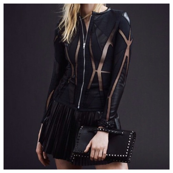 IRO Allegra Mesh-Inset Jacket - Picture 1 of 3