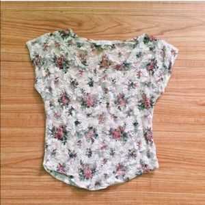 Cute lace top from delia's