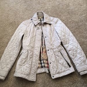 XS Burberry Brit quilted jacket!