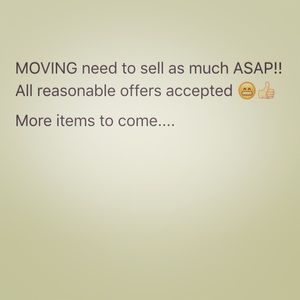 I move too much 😂😂....more items soon!!! 😁