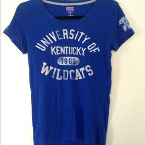 UK PINK tee with sleeve decal