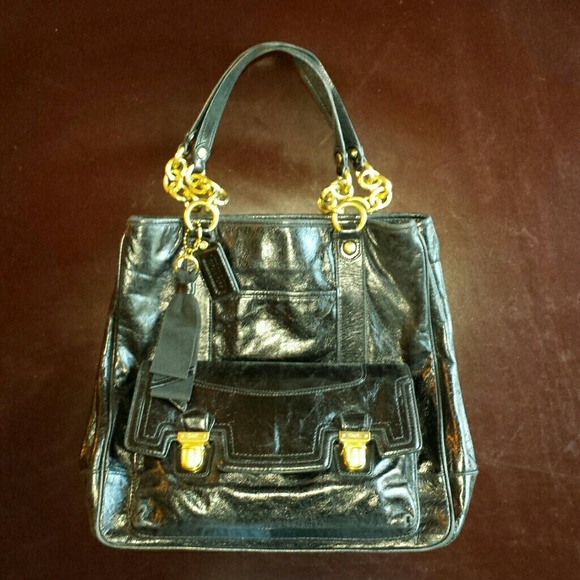 COACH Patent Leather Handbag