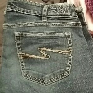 Silver jeans