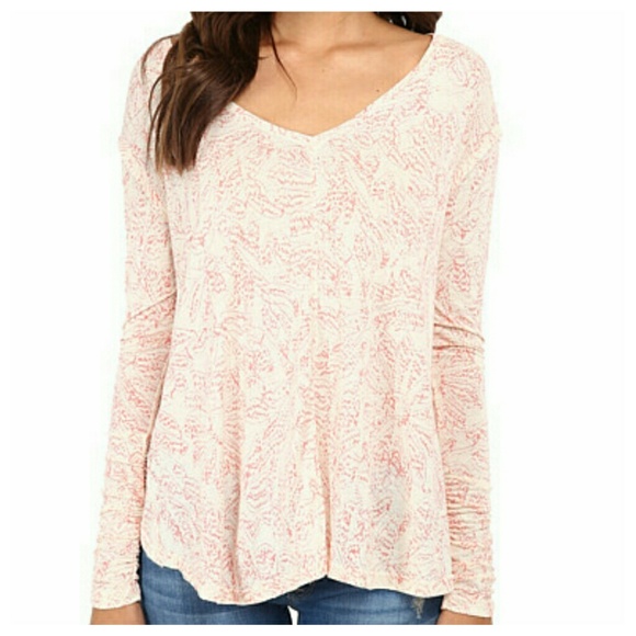 Free People Tops - Free People Printed Sahara Top