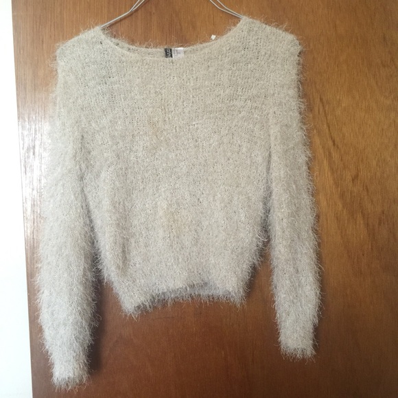 Fuzzy H and M Sweater