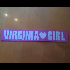 VIRGINIA 💗 GIRL Brandy Melville sign