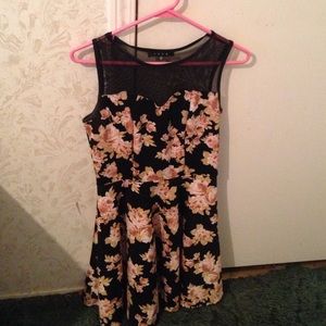 Short, flare-style dress