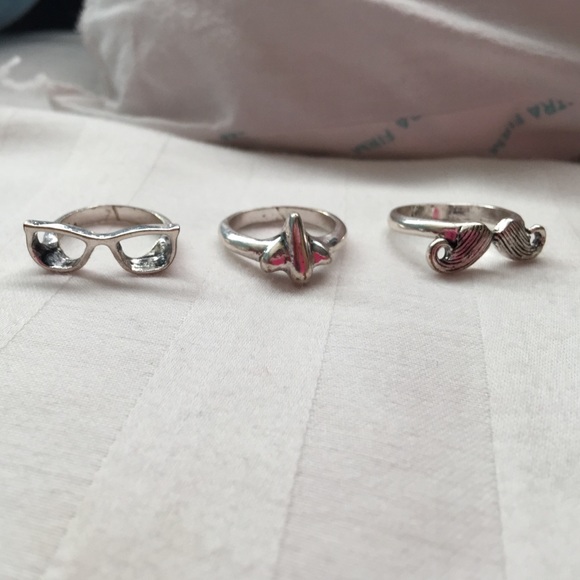 Silver rings - Picture 2 of 3