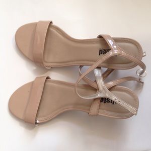 Two inch nude heels