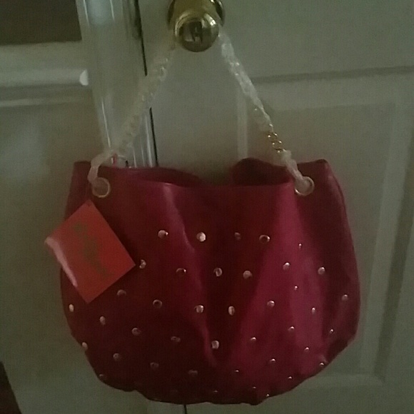 Pink Studded Nicki Minaj Handbag- NWT