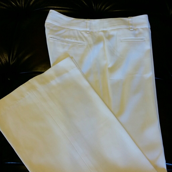 BCBG cream trousers