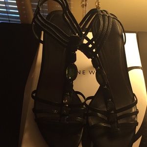 Black sandals