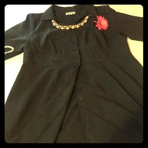 Jacket style dress!