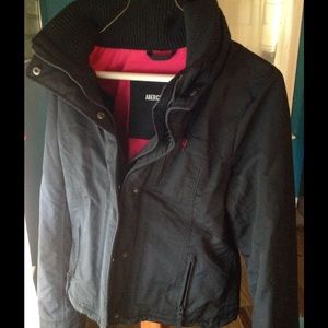 Navy Abercrombie jacket