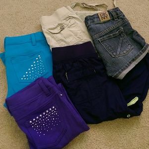 Girls M (7/8) pant bundle